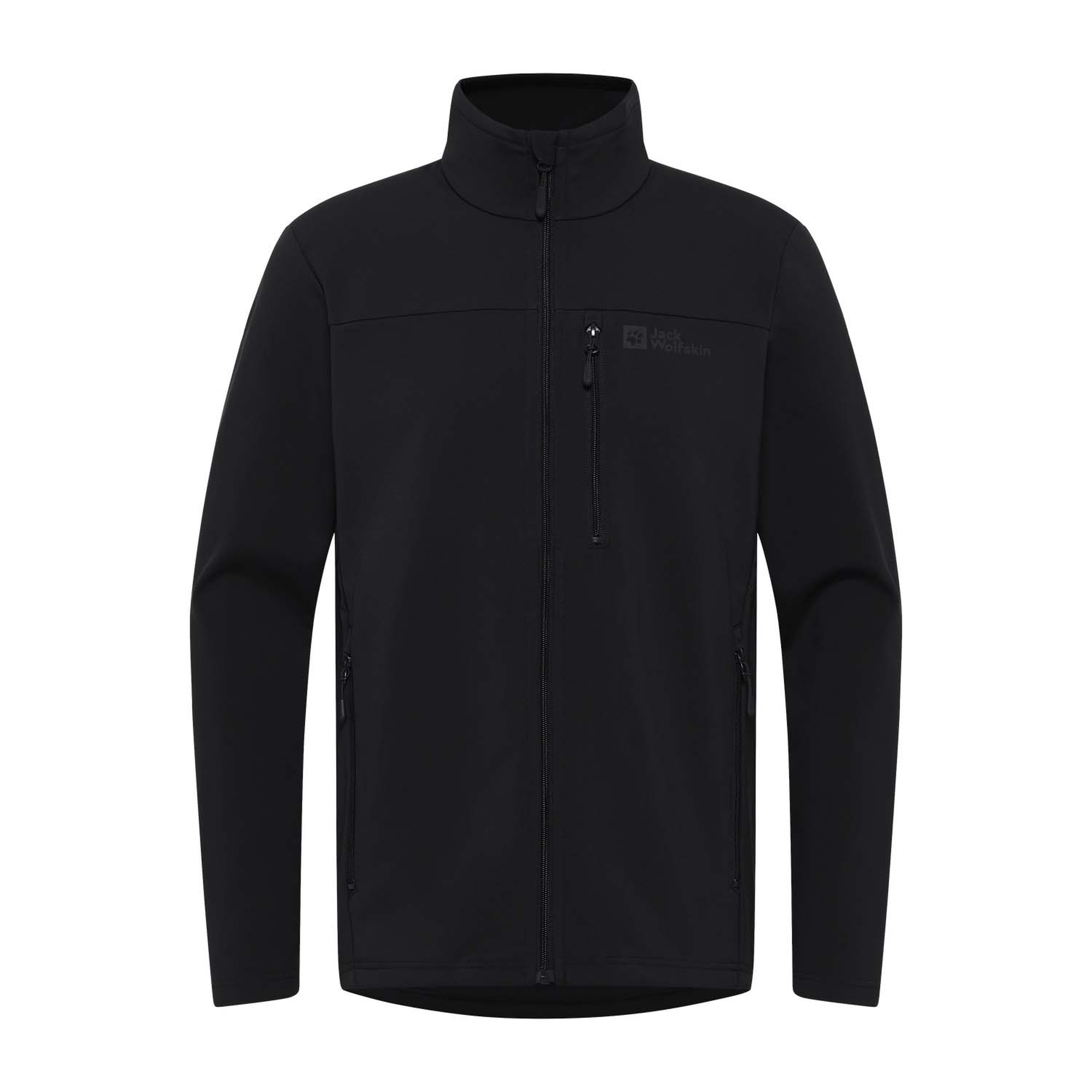 Jack Wolfskin Whirlwind Erkek Siyah Softshell