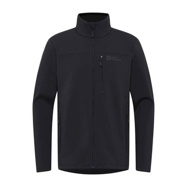  Jack Wolfskin Whirlwind Erkek Siyah Softshell