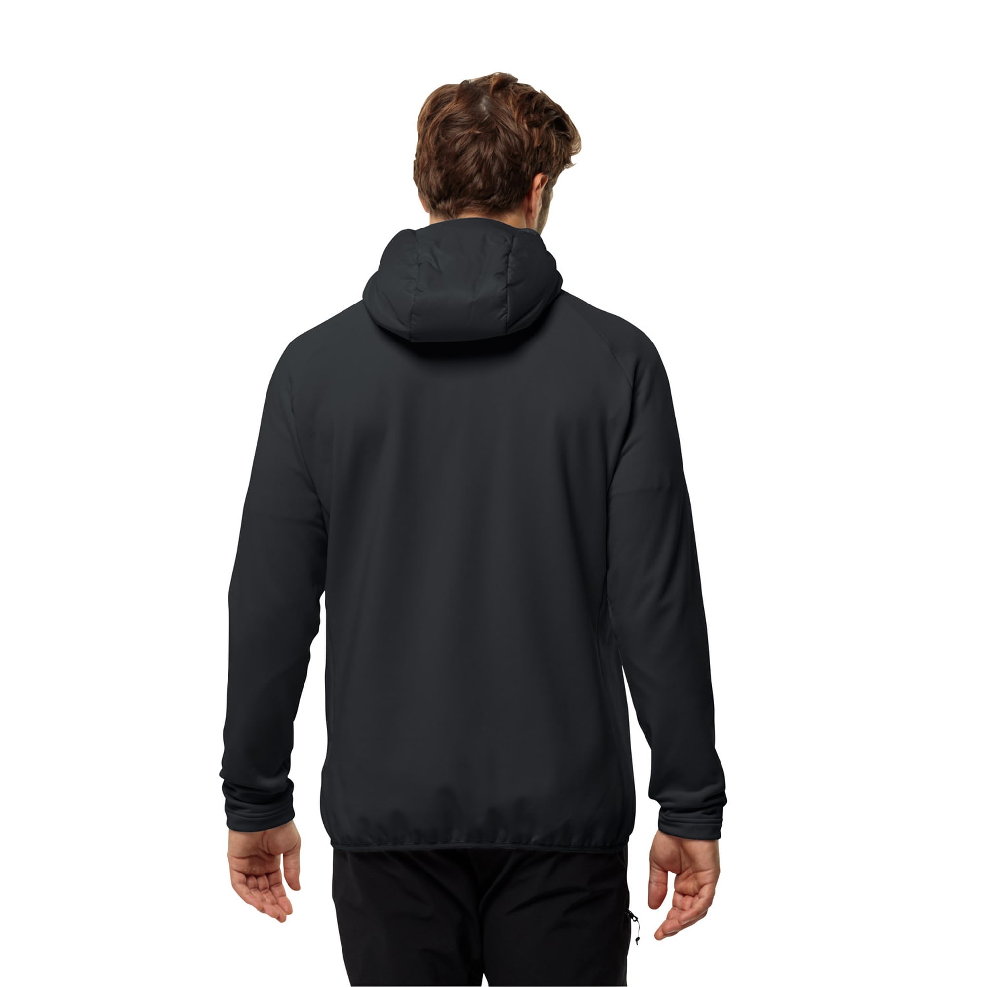 Jack Wolfskin Routeburn Pro Hybrid Erkek Siyah Outdoor Ceketi