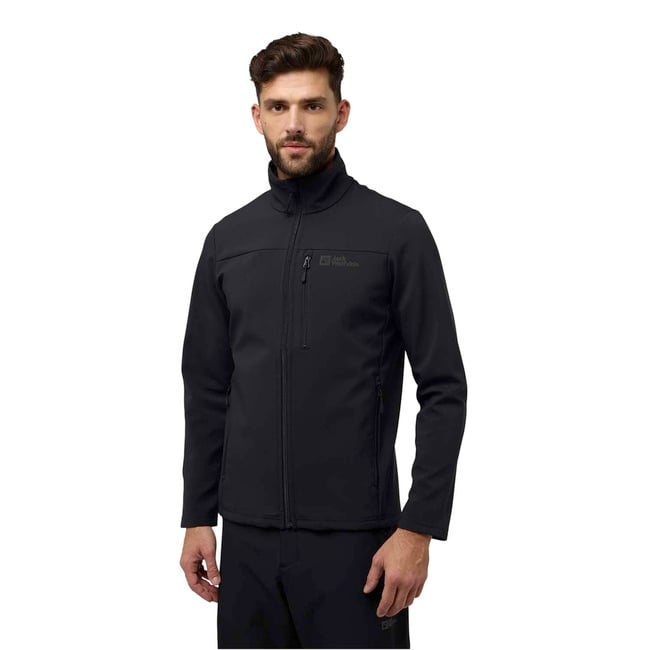  Jack Wolfskin Whirlwind Erkek Siyah Softshell