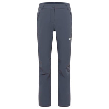  Jack Wolfskin Activate Thermic Kadın Mavi Outdoor Pantolonu
