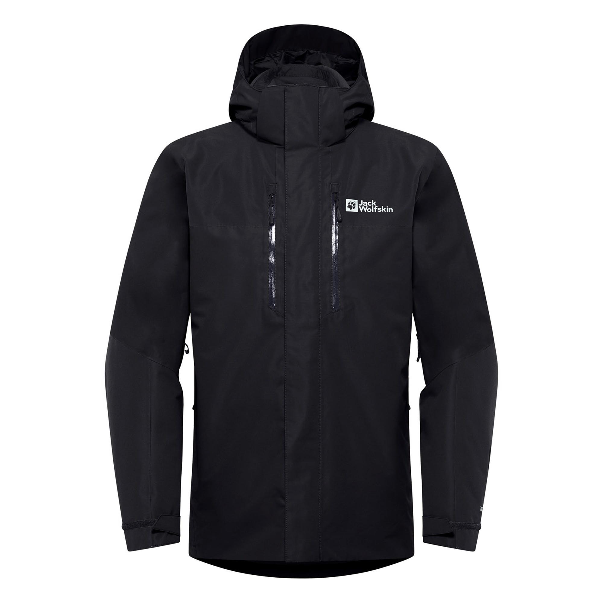 Jack Wolfskin Jasper 3in1 Erkek Siyah Outdoor Ceketi