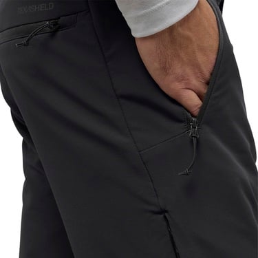  Jack Wolfskin Activate Thermic Erkek Siyah Outdoor Pantolonu