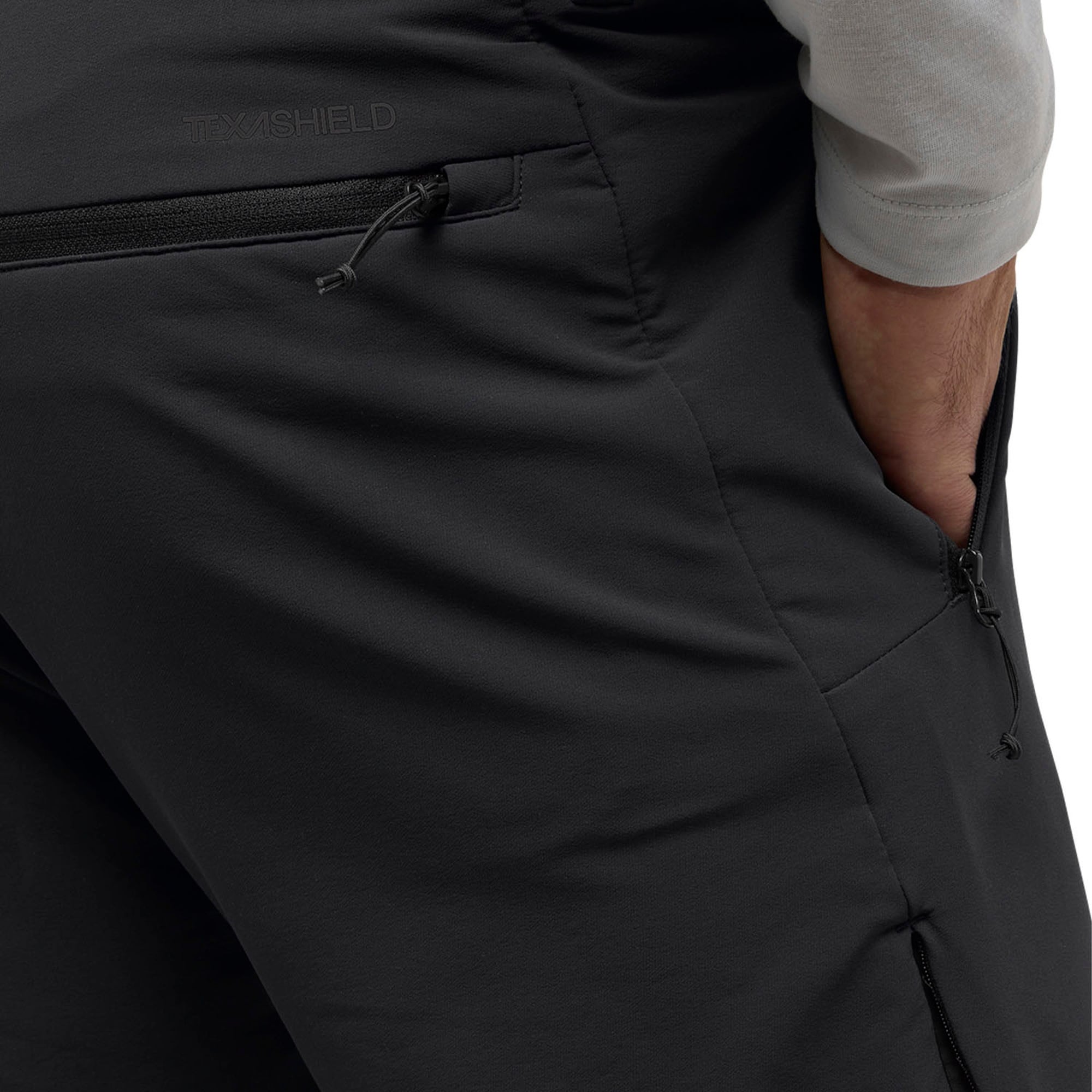 Jack Wolfskin Activate Thermic Erkek Siyah Outdoor Pantolonu