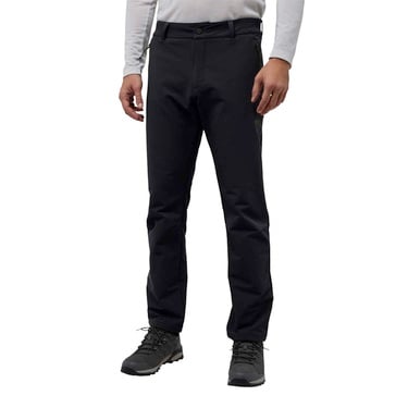 Jack Wolfskin Activate Thermic Erkek Siyah Outdoor Pantolonu