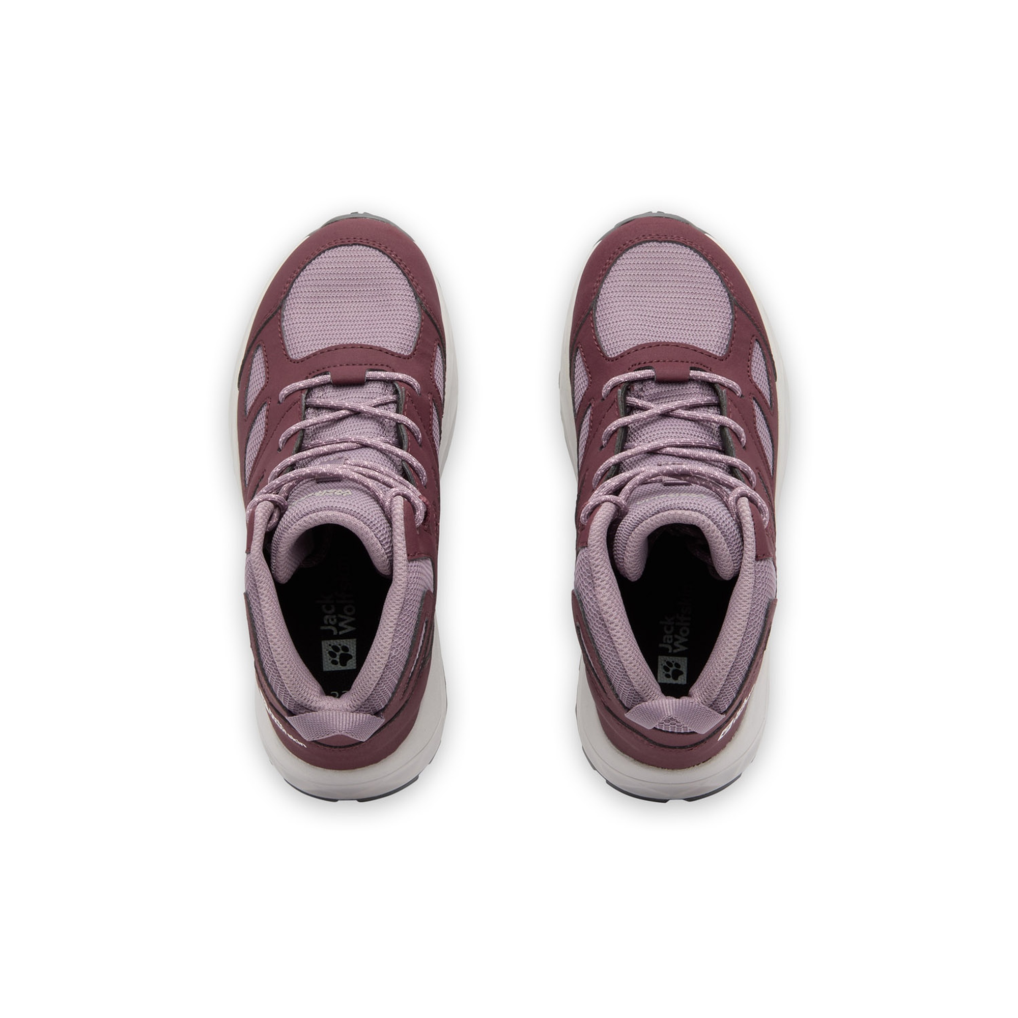 Jack Wolfskin Woodland 2 Texapore Mid K Unisex Çocuk Mor Bot