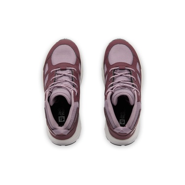  Jack Wolfskin Woodland 2 Texapore Mid K Unisex Çocuk Mor Bot