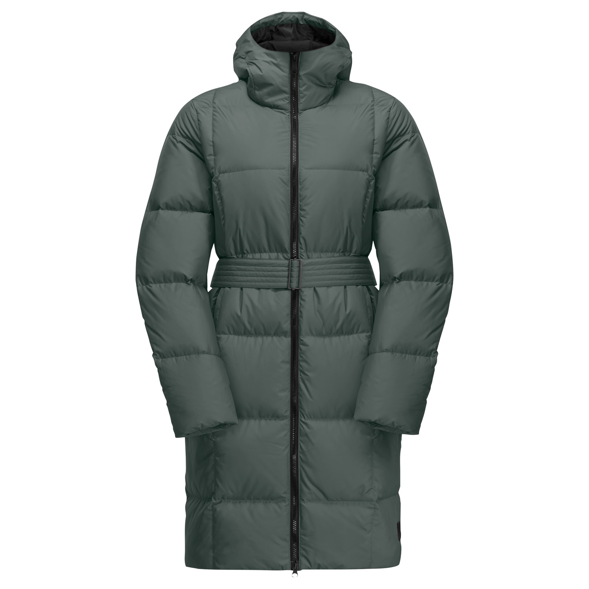 Jack Wolfskin Frozen Lake Coat Kadın Yeşil Outdoor Ceketi