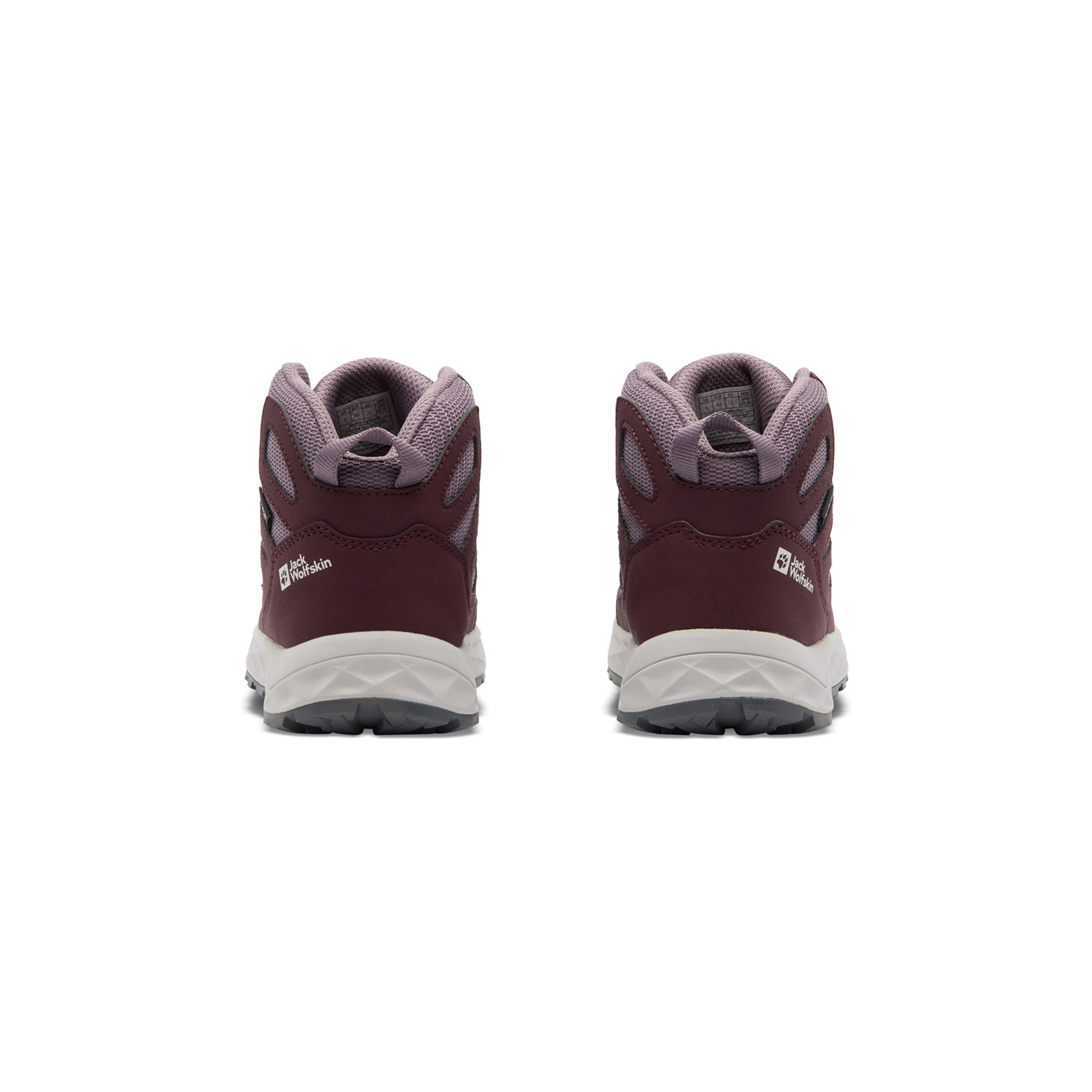 Jack Wolfskin Woodland 2 Texapore Mid K Unisex Çocuk Mor Bot