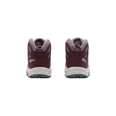  Jack Wolfskin Woodland 2 Texapore Mid K Unisex Çocuk Mor Bot