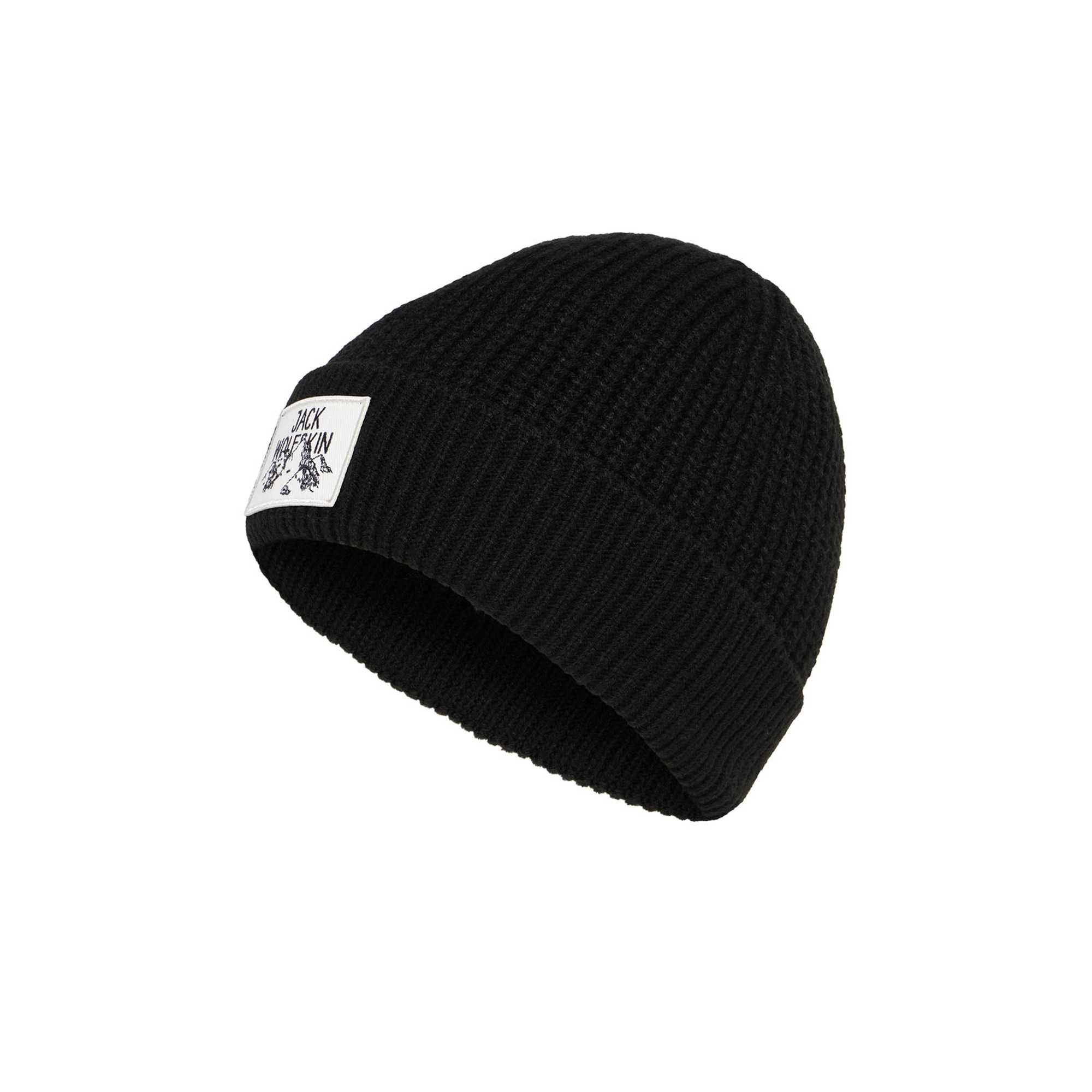 Jack Wolfskin Badge Beanie Unisex Siyah Bere