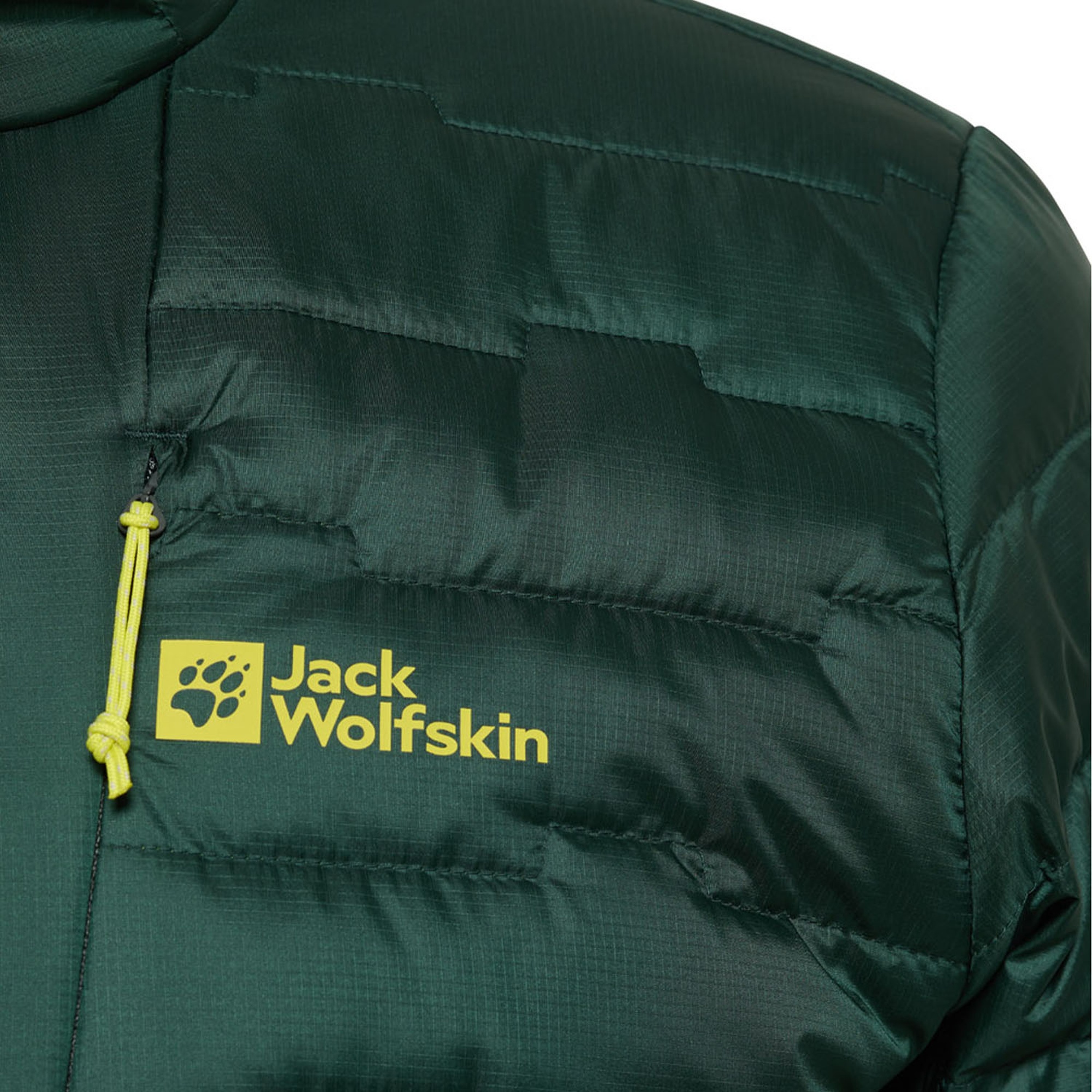 Jack Wolfskin Passamani Down Hoody Erkek Yeşil Outdoor Ceketi