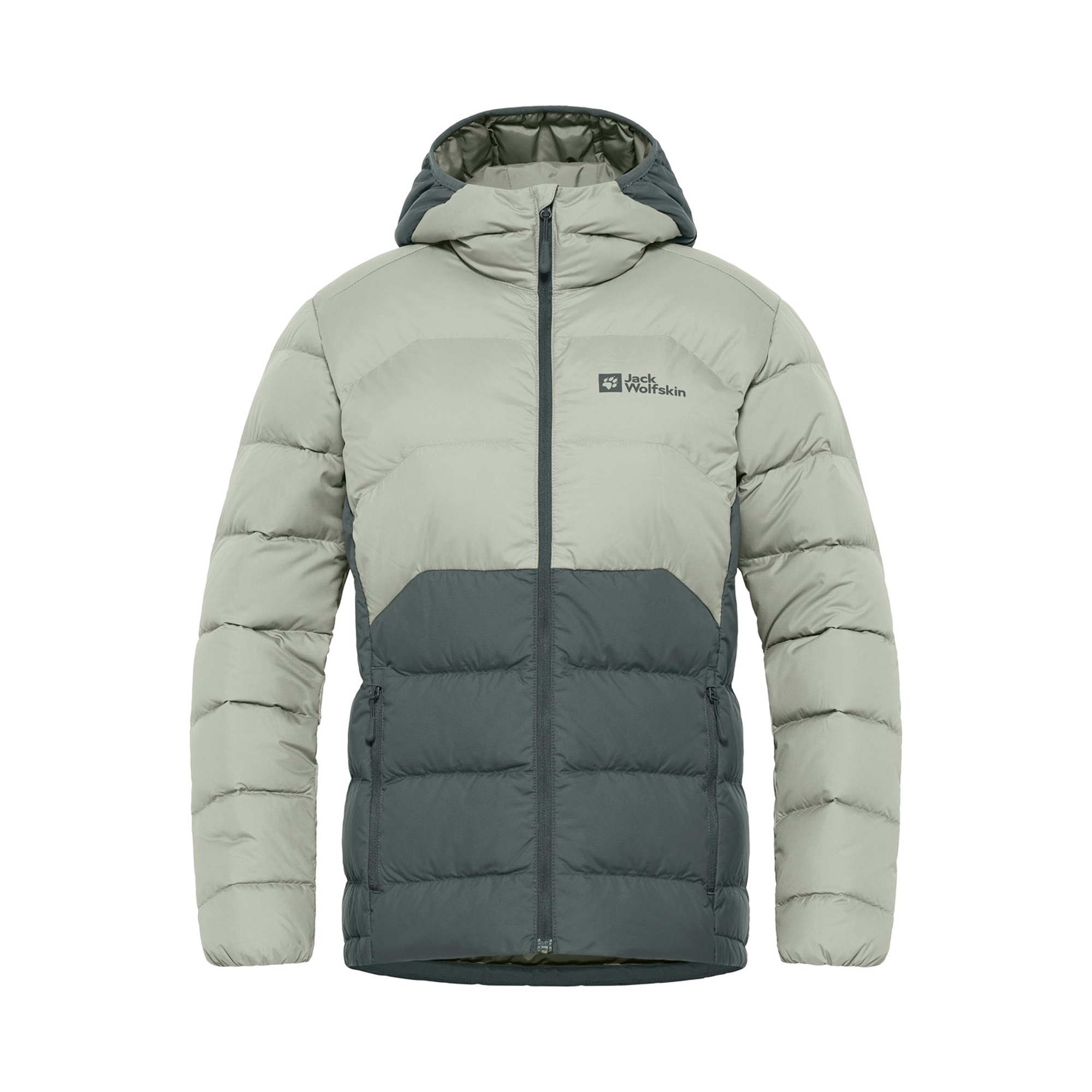 Jack Wolfskin Ather Down Hoody Kadın Yeşil Outdoor Ceketi