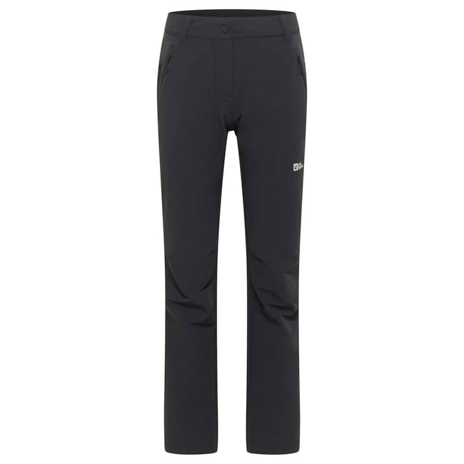  Jack Wolfskin Activate Thermic Kadın Siyah Outdoor Pantolonu