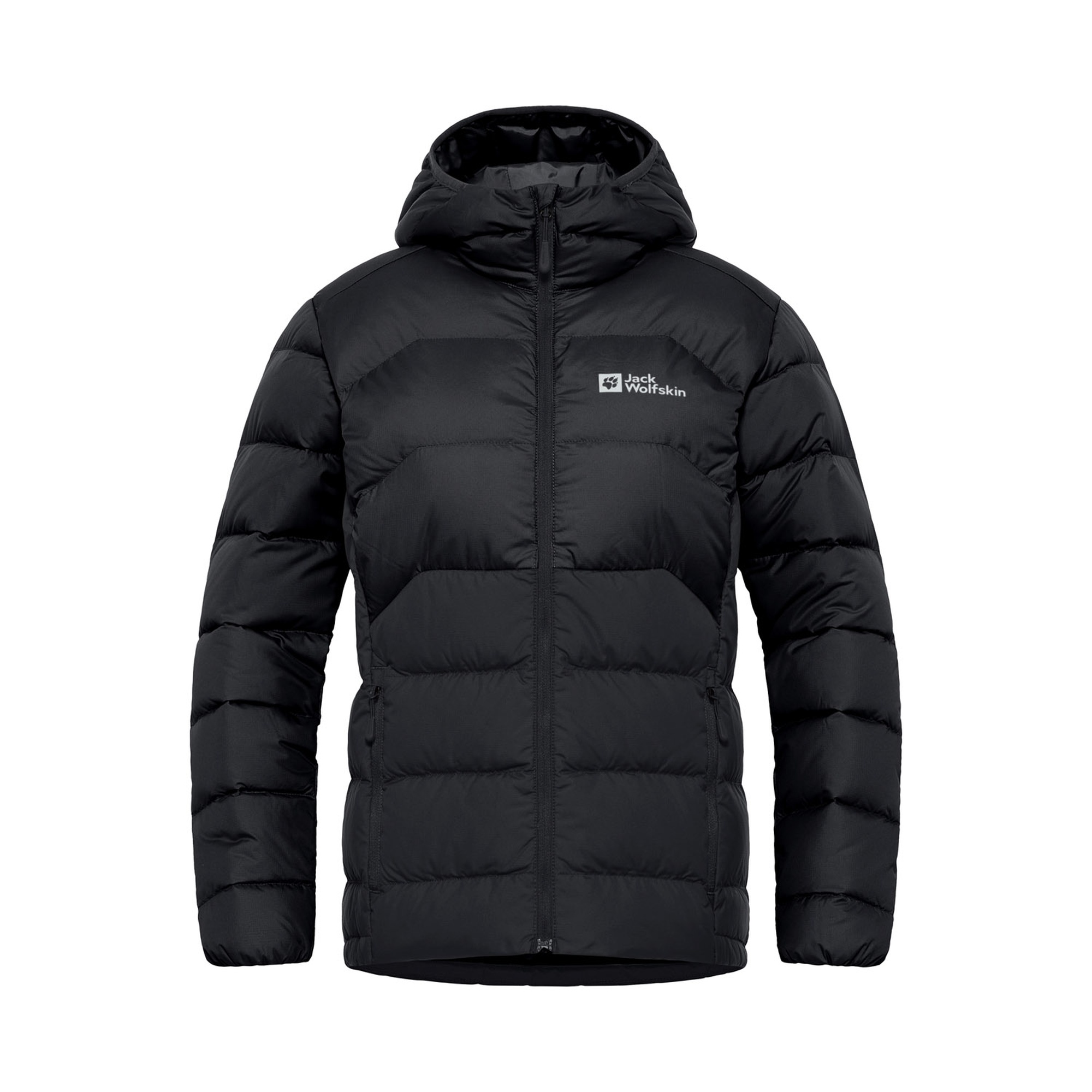 Jack Wolfskin Ather Down Hoody Kadın Siyah Outdoor Ceketi