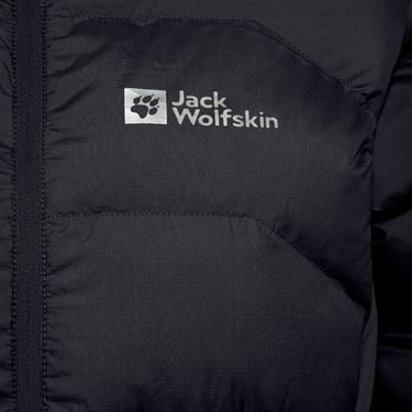  Jack Wolfskin Ather Down Hoody Kadın Siyah Outdoor Ceketi