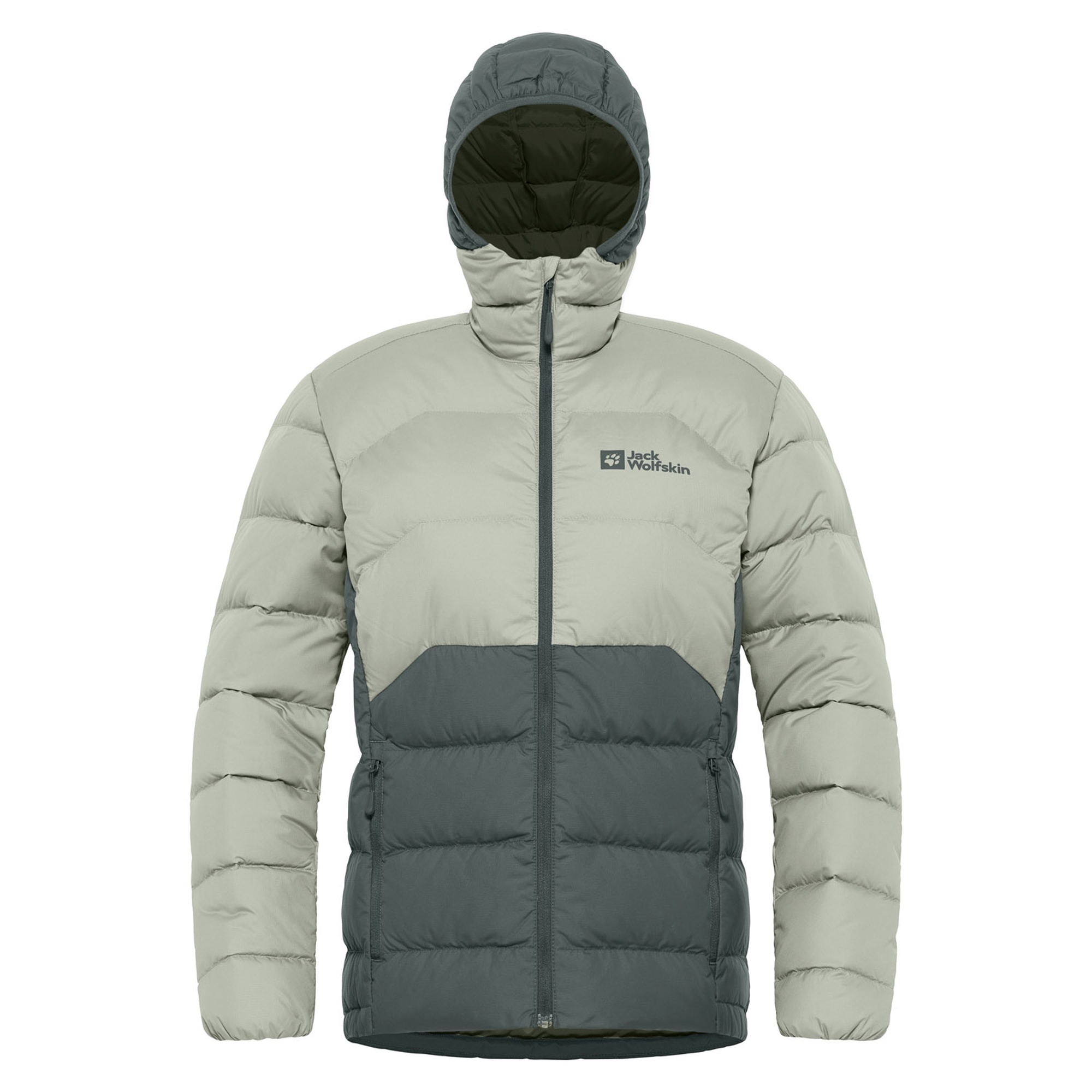 Jack Wolfskin Ather Down Hoody Kadın Yeşil Outdoor Ceketi