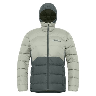  Jack Wolfskin Ather Down Hoody Kadın Yeşil Outdoor Ceketi
