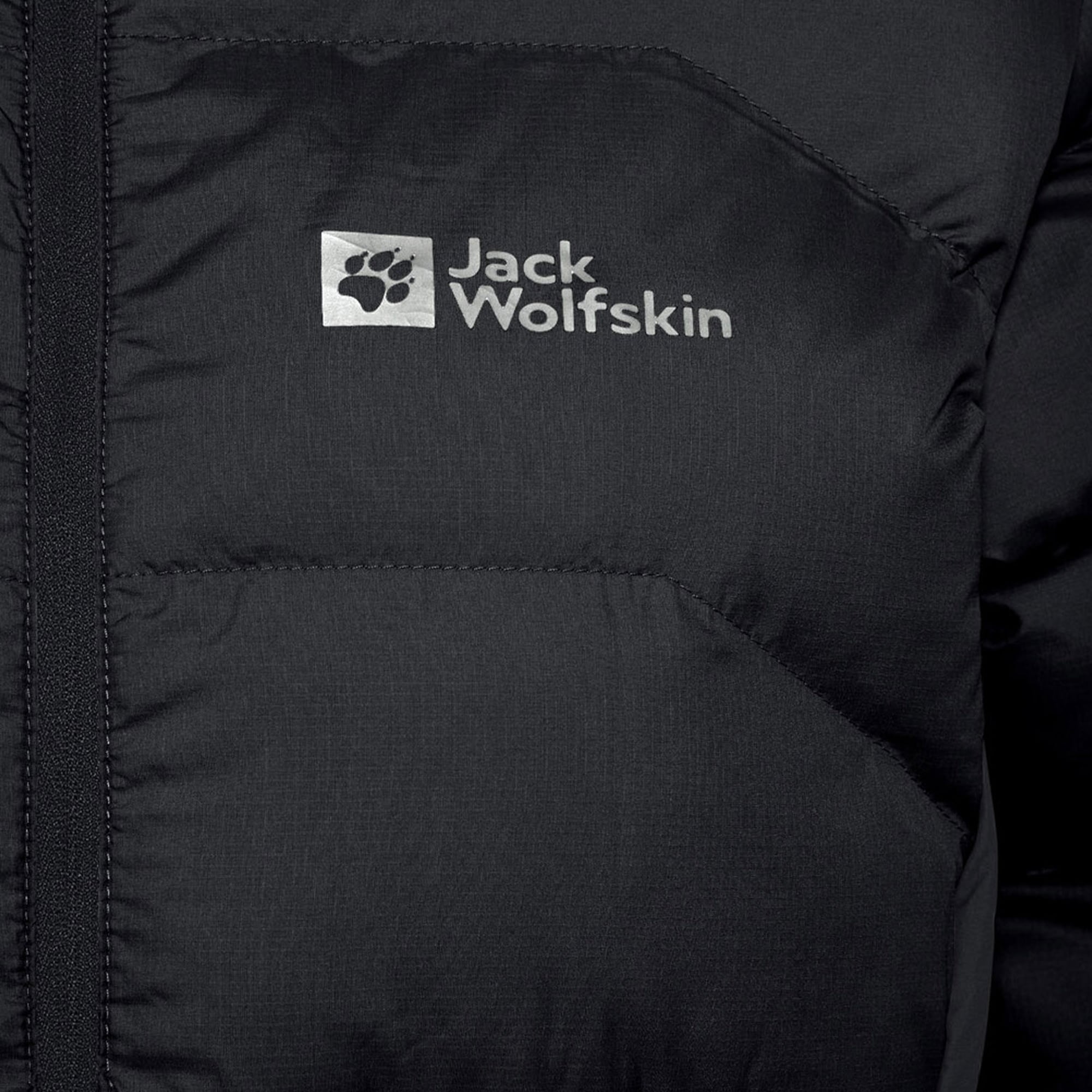 Jack Wolfskin Ather Down Hoody Kadın Siyah Outdoor Ceketi