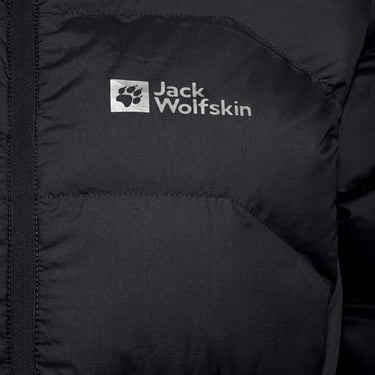  Jack Wolfskin Ather Down Hoody Kadın Siyah Outdoor Ceketi