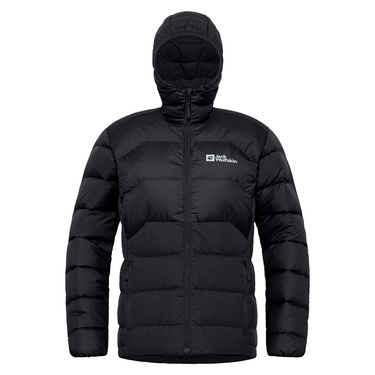  Jack Wolfskin Ather Down Hoody Kadın Siyah Outdoor Ceketi