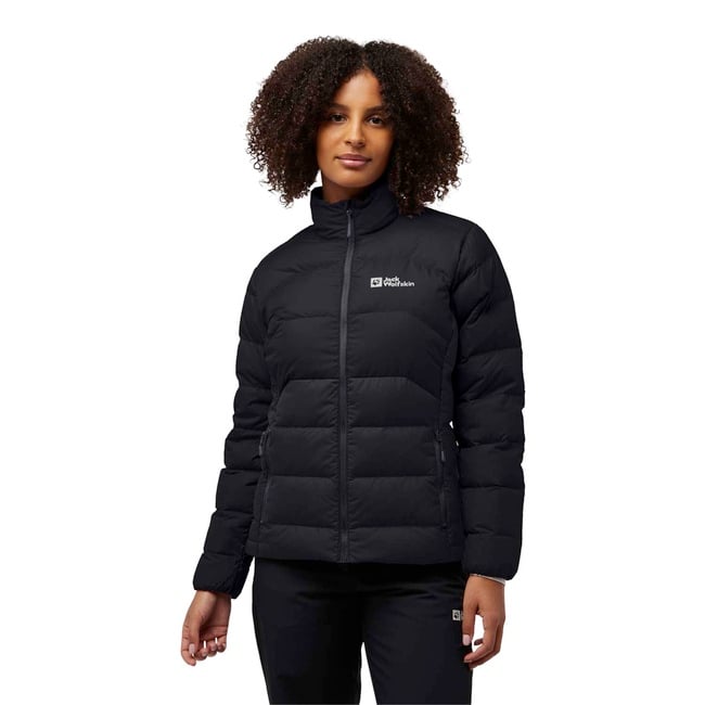  Jack Wolfskin Ather Down Kadın Siyah Outdoor Ceketi