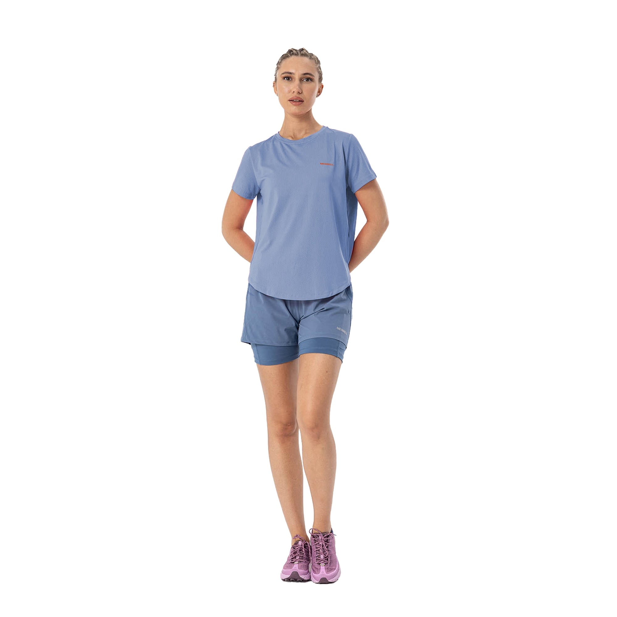 Merrell Tyme Kadın Mavi Koşu Tişört