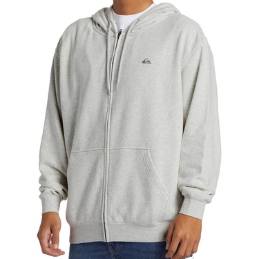  Quiksilver Salt Water Zip Hoodie Erkek Gri Sweatshirt