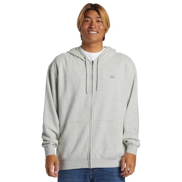  Quiksilver Salt Water Zip Hoodie Erkek Gri Sweatshirt