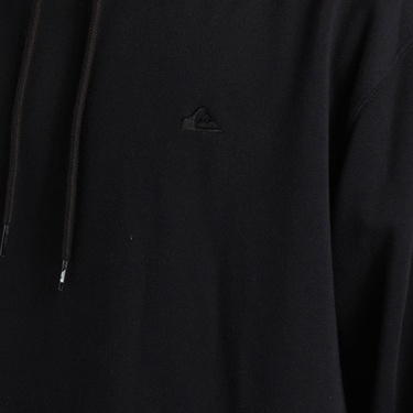  Quiksilver Salt Water Hoodie Erkek Siyah Sweatshirt
