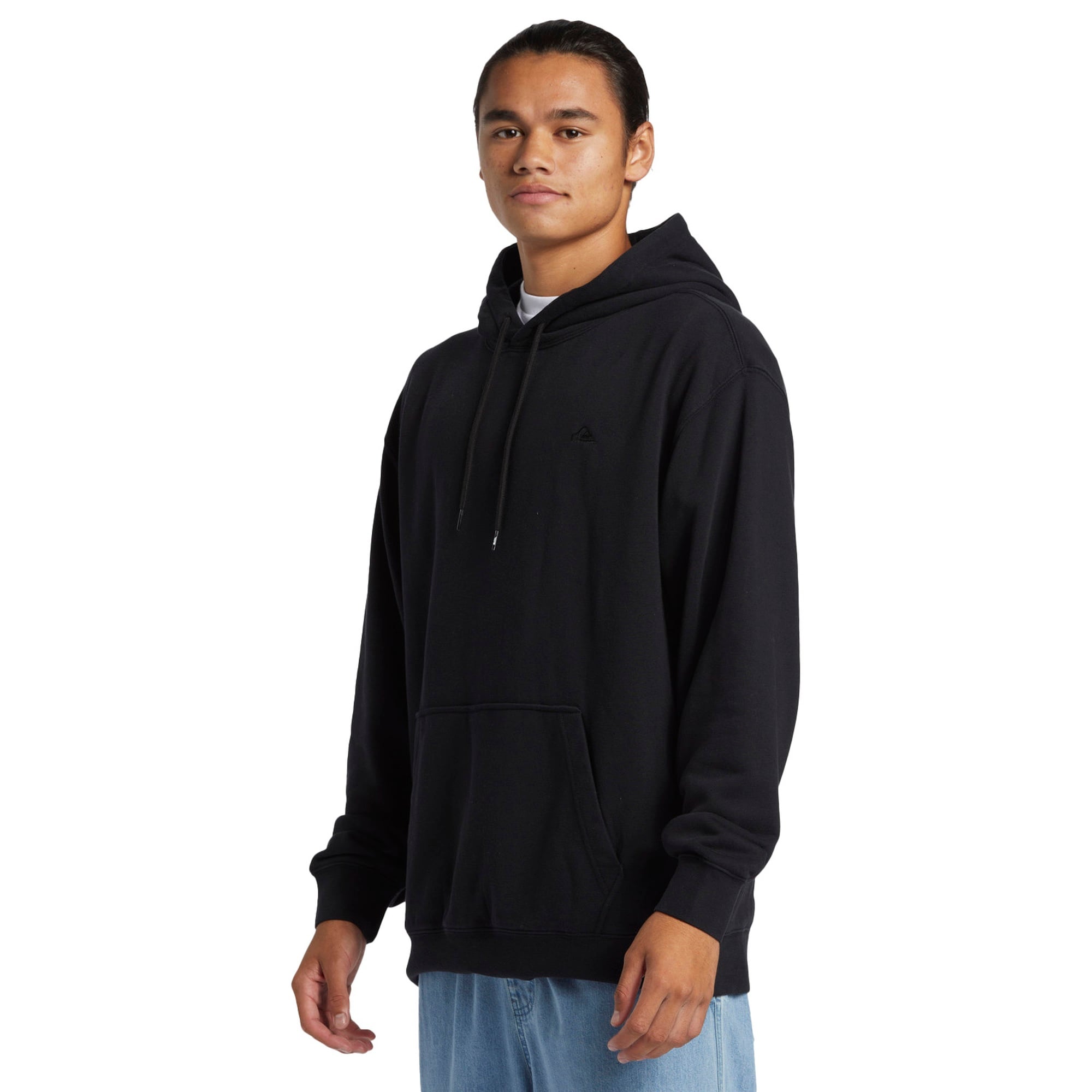 Quiksilver Salt Water Hoodie Erkek Siyah Sweatshirt