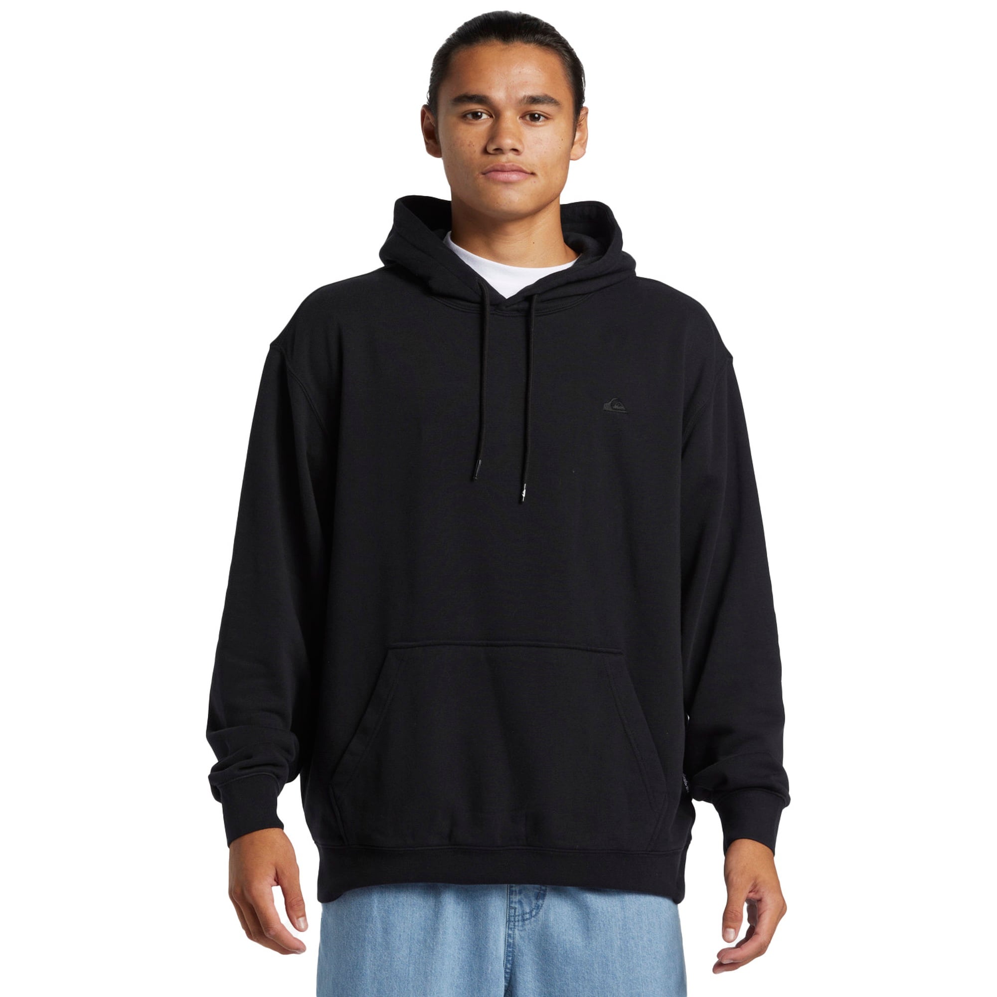 Quiksilver Salt Water Hoodie Erkek Siyah Sweatshirt