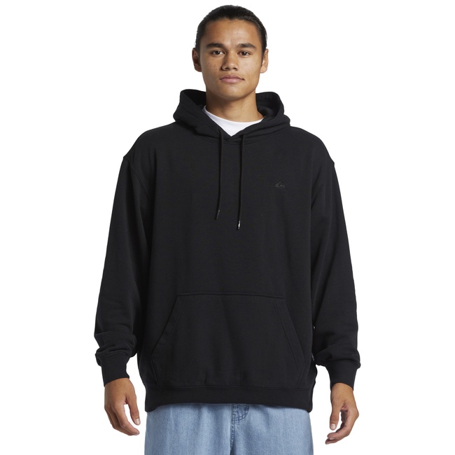  Quiksilver Salt Water Hoodie Erkek Siyah Sweatshirt