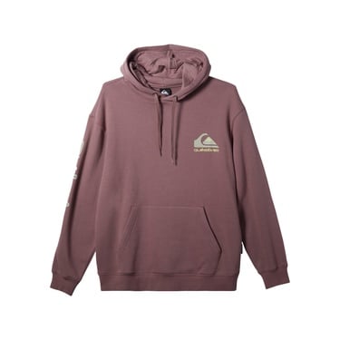  Quiksilver Omni Logo Hoodie Erkek Mor Sweatshirt