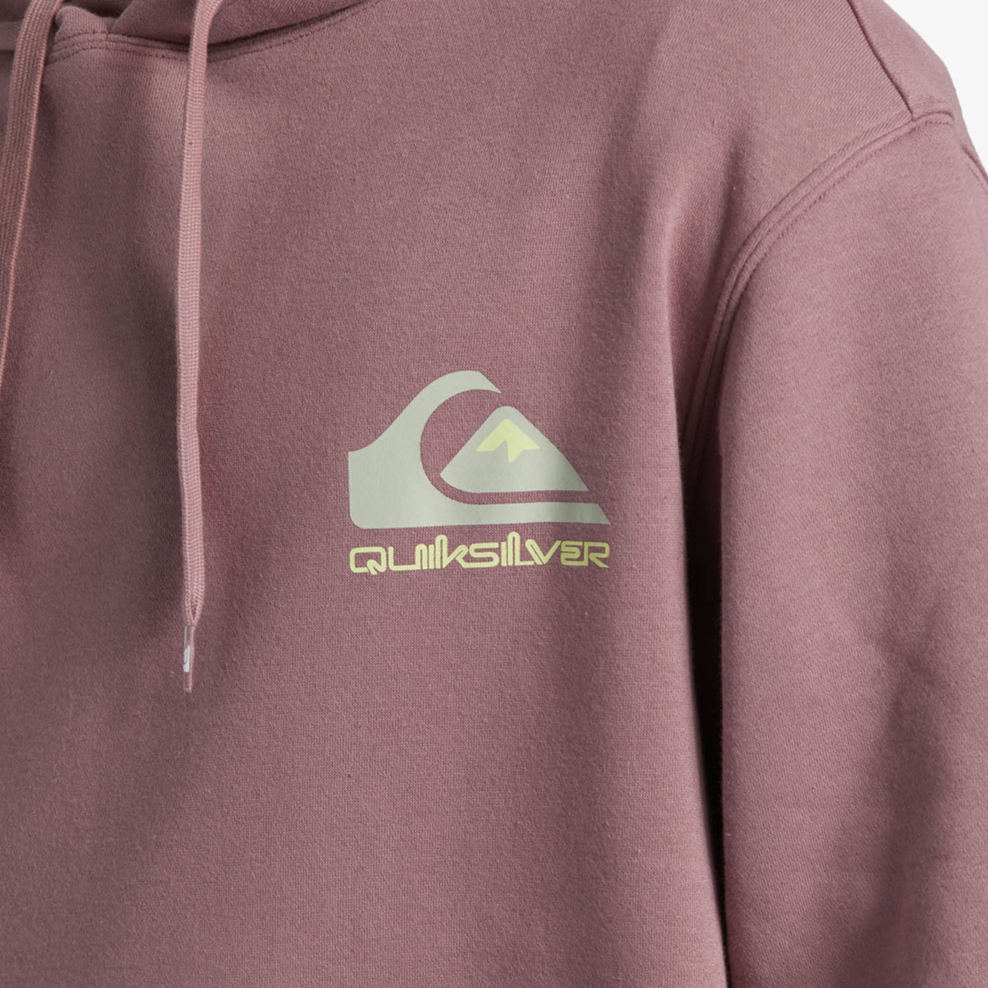 Quiksilver Omni Logo Hoodie Erkek Mor Sweatshirt