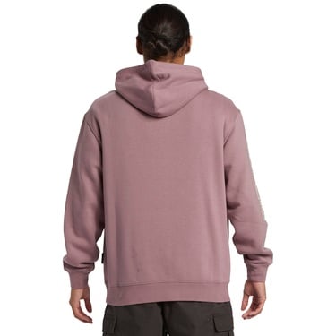  Quiksilver Omni Logo Hoodie Erkek Mor Sweatshirt