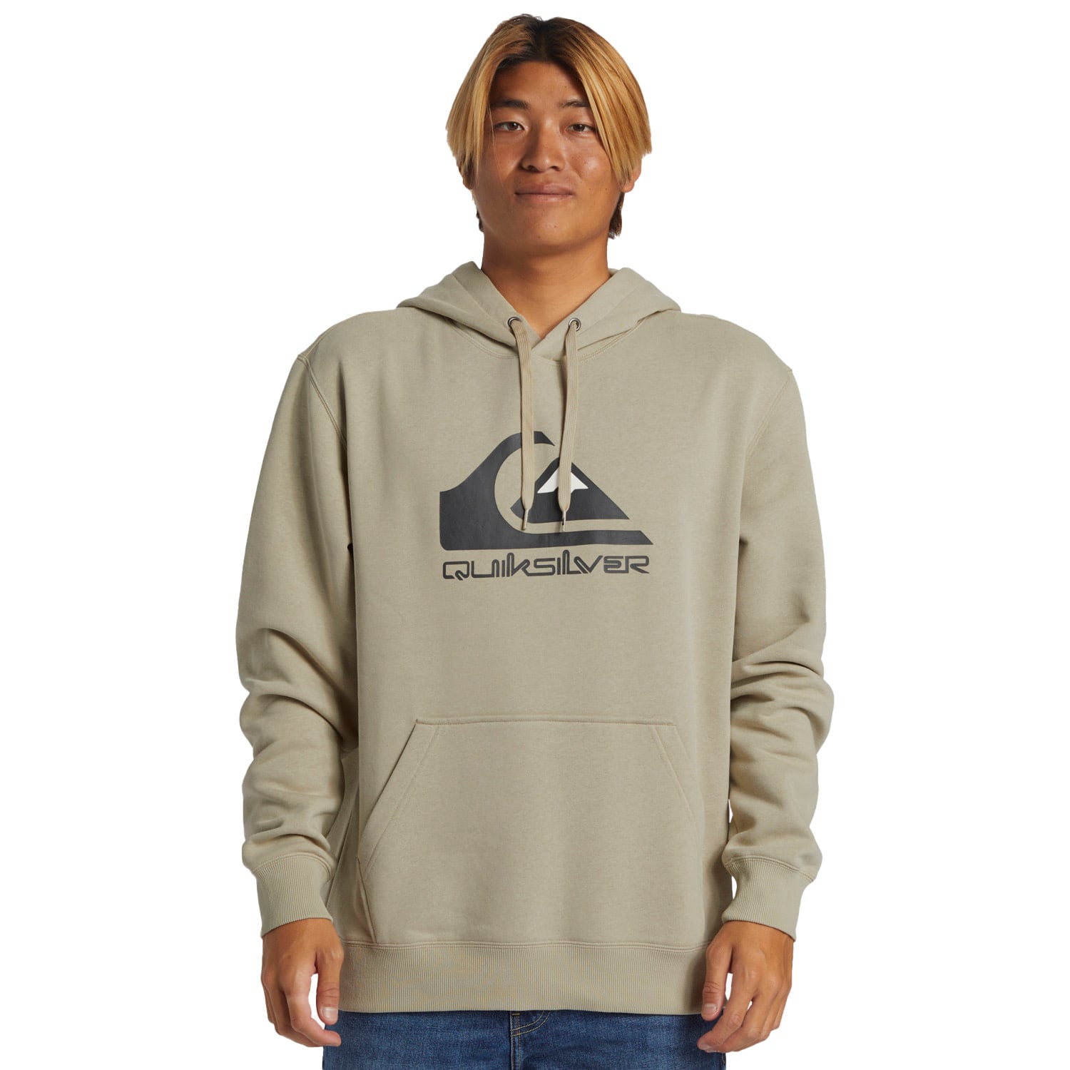  Quiksilver Big Logo Hoodie Erkek Sweatshirt