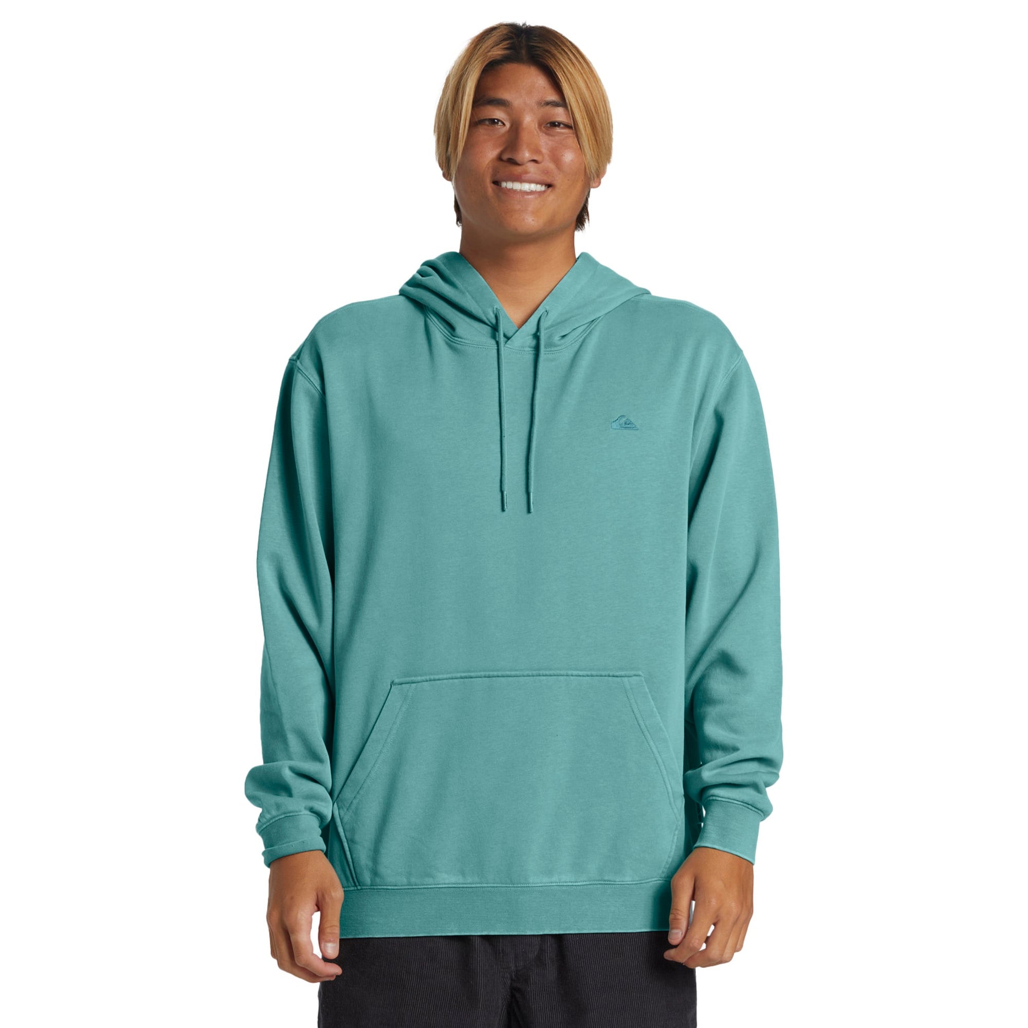 Quiksilver Salt Water Hoodie Erkek Mavi Sweatshirt