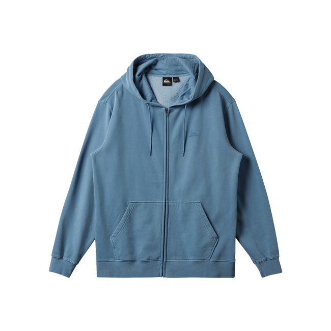  Quiksilver Salt Water Zip Hoodie Erkek Mavi Sweatshirt