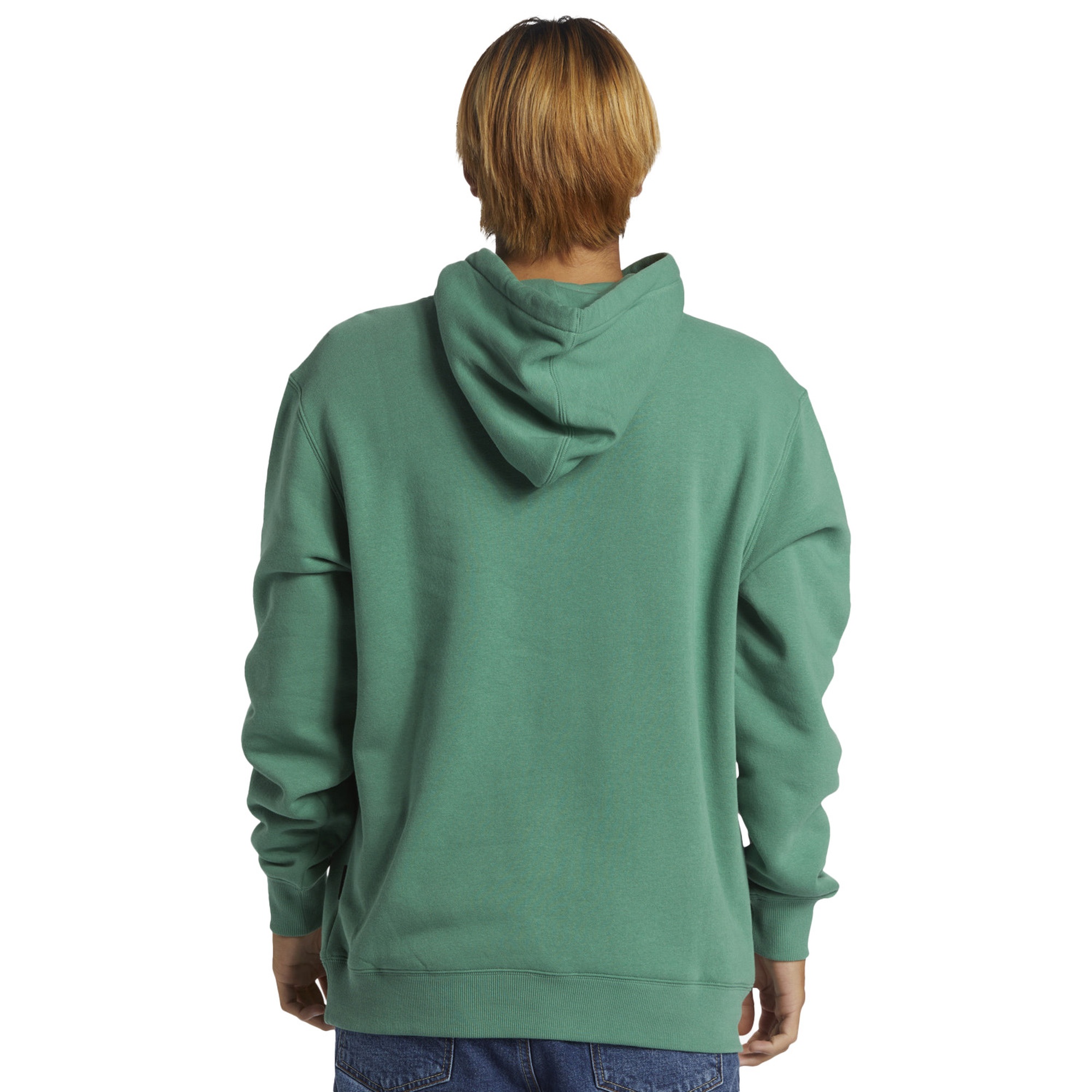 Quiksilver Big Logo Hoodie Erkek Yeşil Sweatshirt