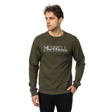  Merrell Smith Erkek Yeşil Sweatshirt