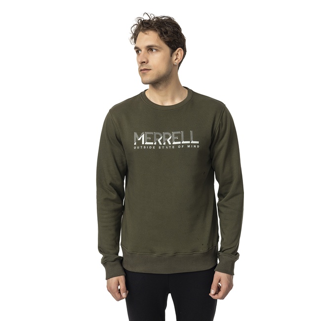 Merrell Smith Erkek Yeşil Sweatshirt