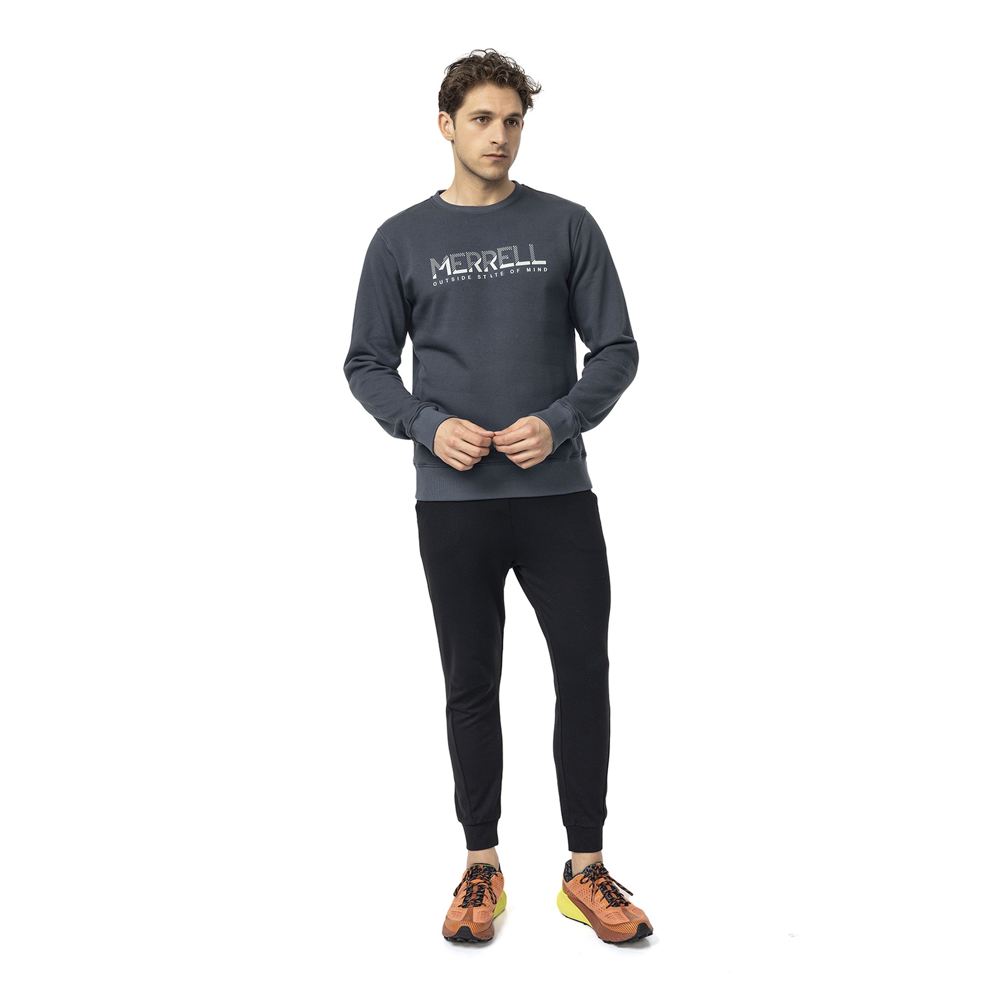 Merrell Smith Erkek Gri Sweatshirt