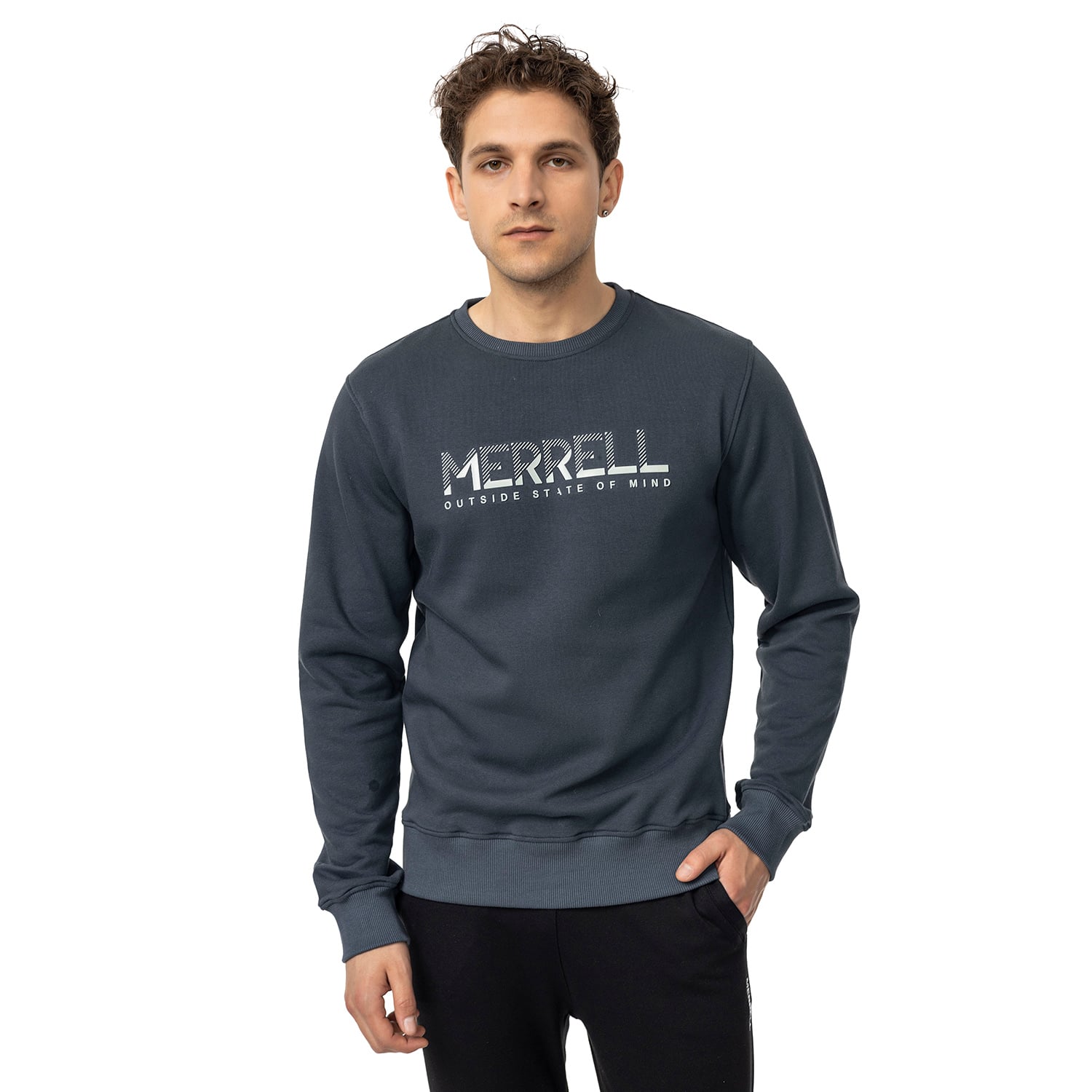  Merrell Smith Erkek Gri Sweatshirt