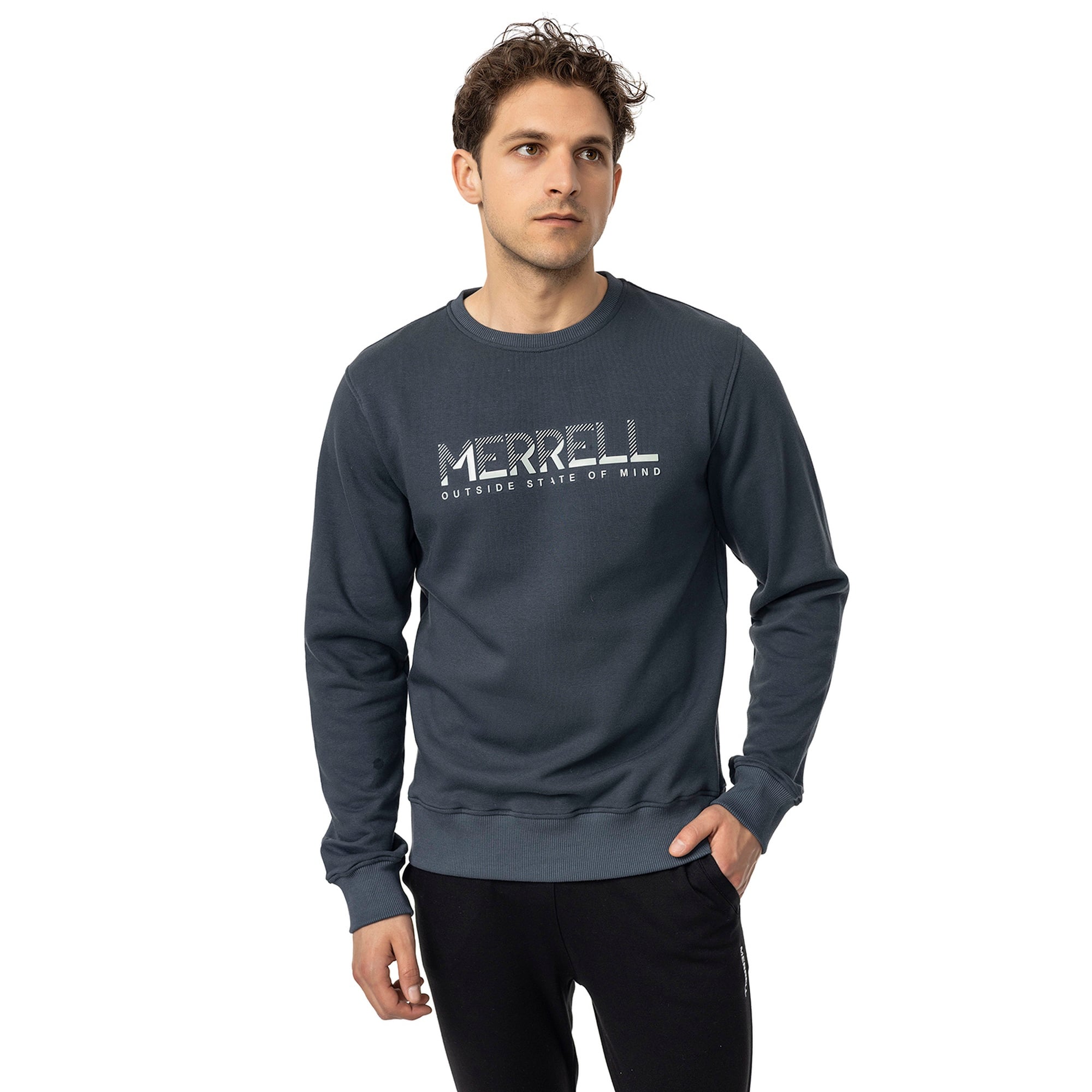 Merrell Smith Erkek Gri Sweatshirt
