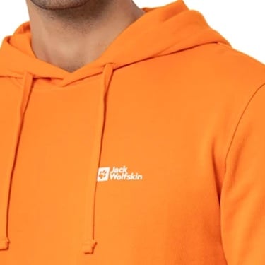  Jack Wolfskin Tommy Hoody Erkek Turuncu Sweatshirt