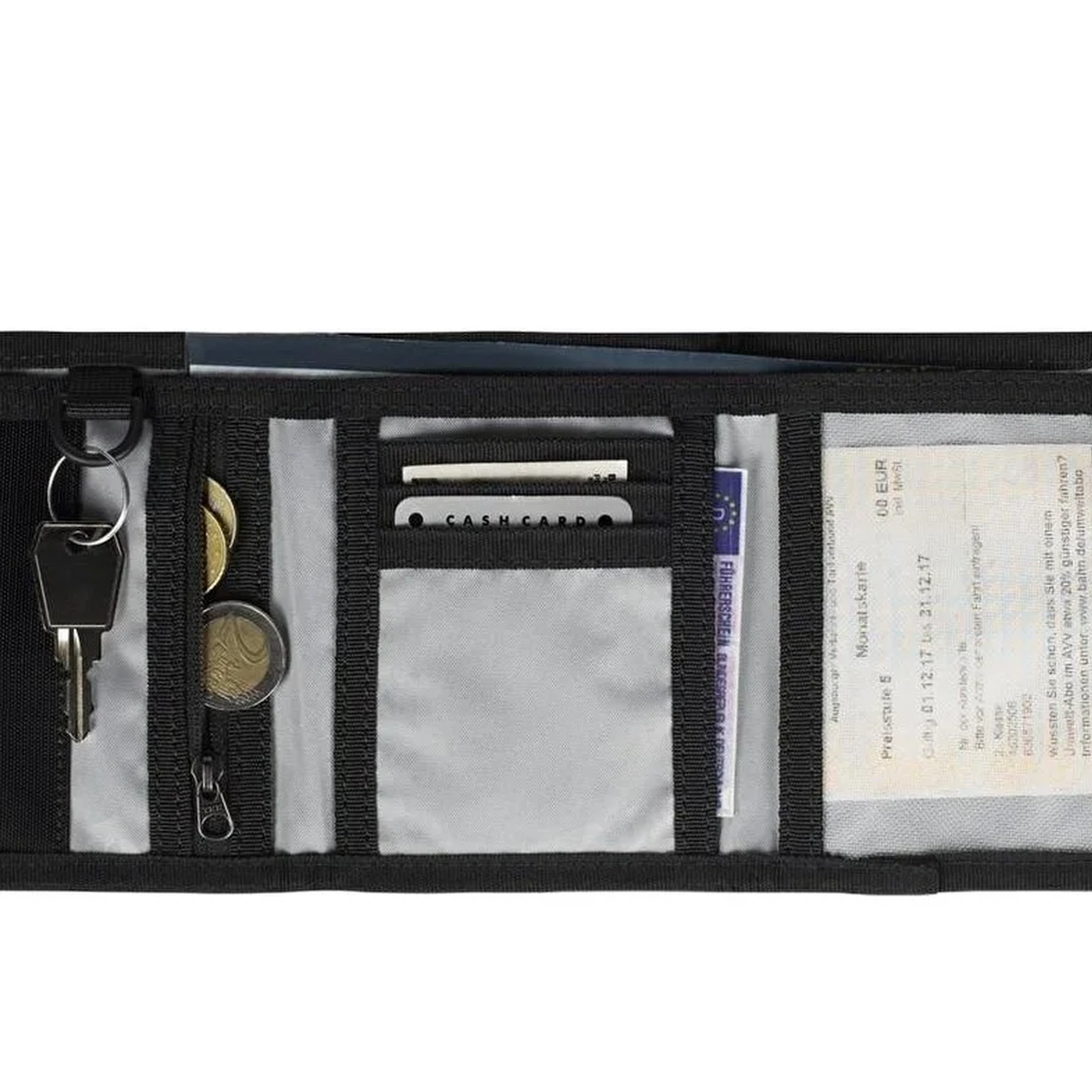 Jack Wolfskin Mainkai Wallet Unisex Gri Cüzdan