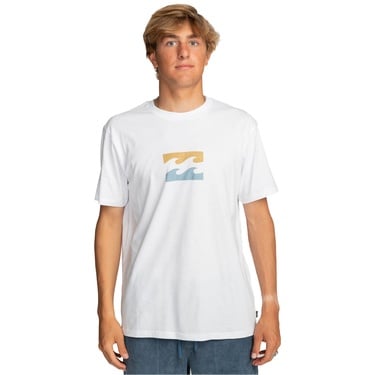  Billabong Team Wave Tees Erkek Beyaz Tişört