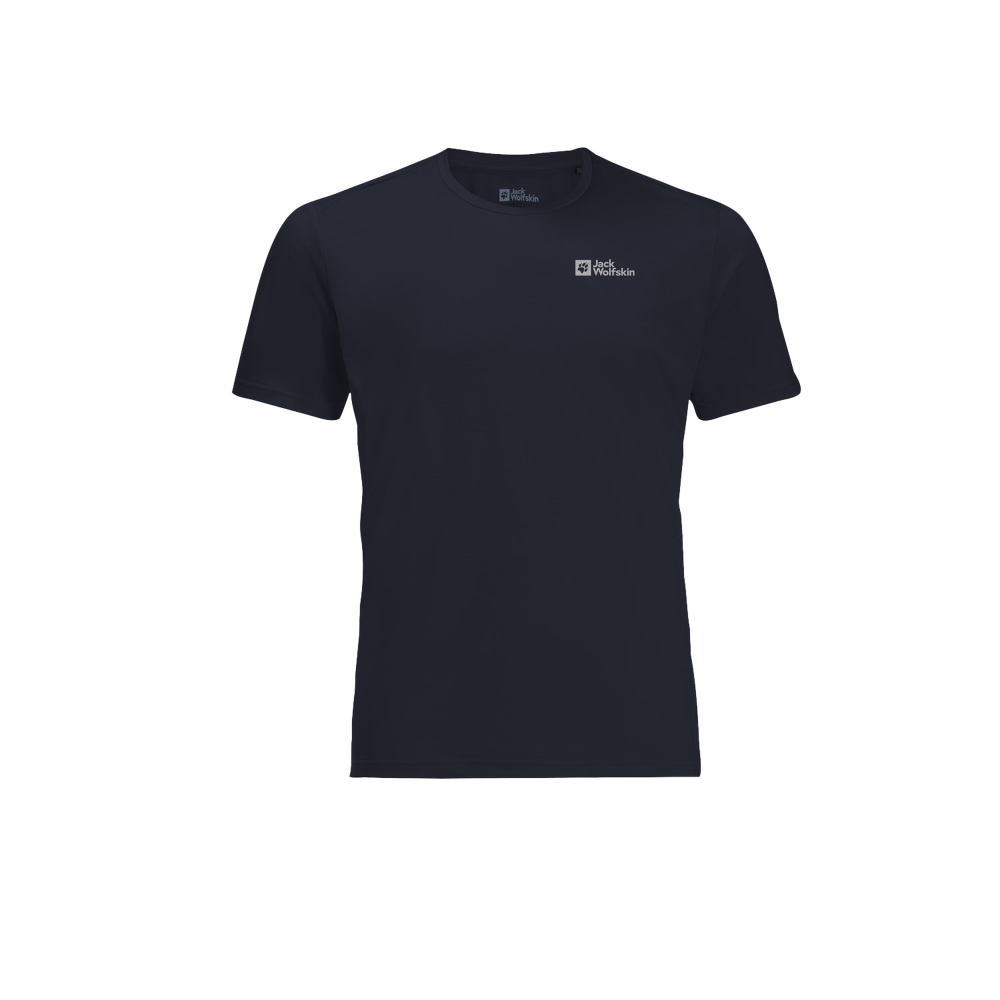 Jack Wolfskin Delgami Erkek Mavi Tişört