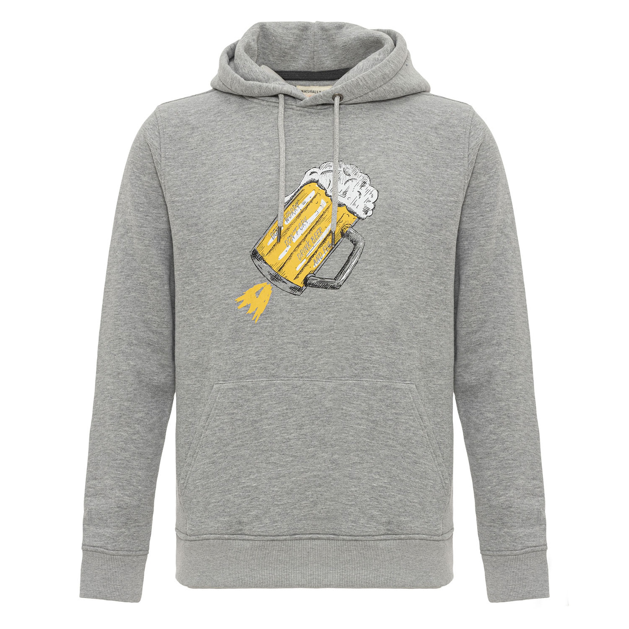 Routefield Helper Erkek Gri Sweatshirt
